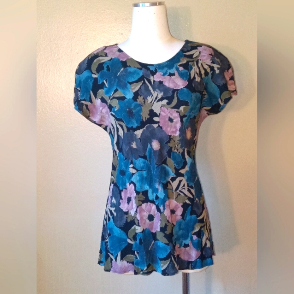 #96 Floral Jeffrey & Dave Top !